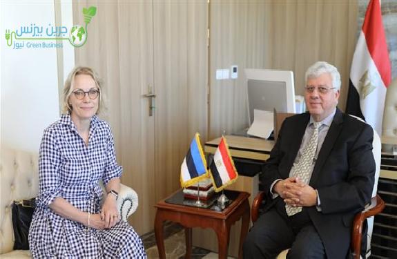  وزير التعليم العالي يُناقش مع سفيرة جمهورية إستونيا سُبل تعزيز التعاون في مجال التعليم العالي والبحث العلمي
